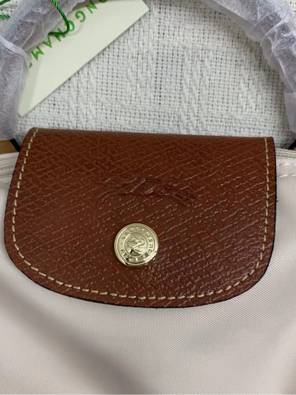 🥝Longchamp Cream Mini Crossbody Bag - Picture 3 of 5